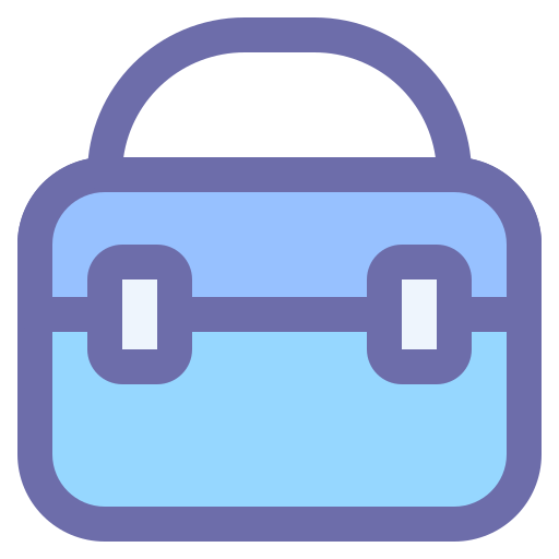 Bag, education, school, student icon