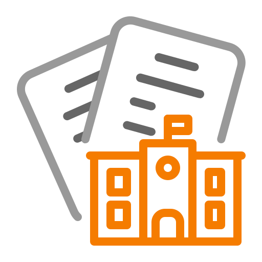 Education, files, school icon