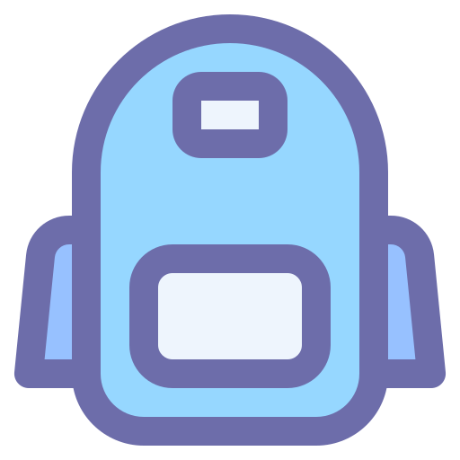 Bag, education, school, student icon