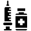 Virus Transmission Glyph icon 64x64