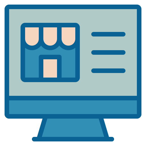 Advertising, business, ecommerce, marketing, online, shop, strategy icon