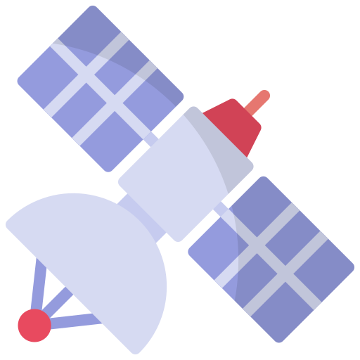 Antenna, astronomy, communication, galaxy, satellite, science, space icon