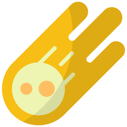 Astronomy, comet, galaxy, meteor, science, space, universe icon