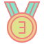 Award (Filled Outline) icon 64x64