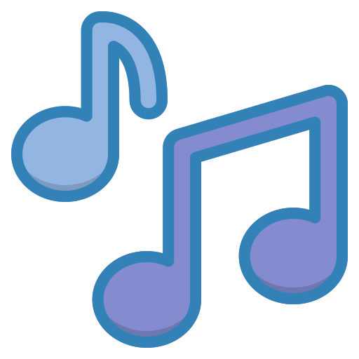 Melody, multimedia, music, musical, note, song icon