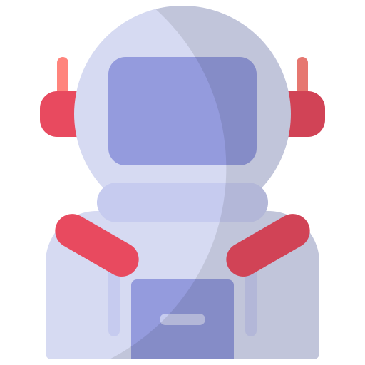 Astronaut, astronomy, galaxy, planet, research, science, space icon