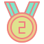 Award (Filled Outline) icon 64x64