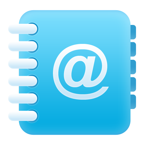 Address, book icon