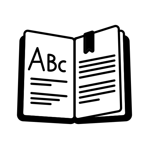 Abc, book, school, study, textbook, university icon