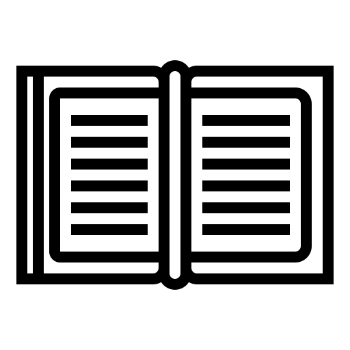 Book, document, note, report icon