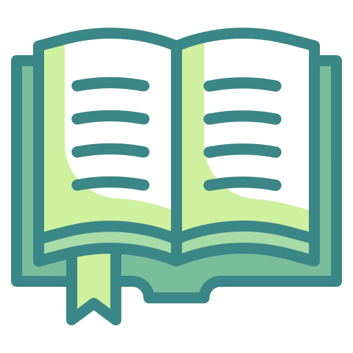 Book, education, library, notebook, paper, read, school icon