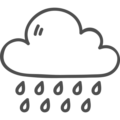 Cloud, drop, forecast, rain, weather icon