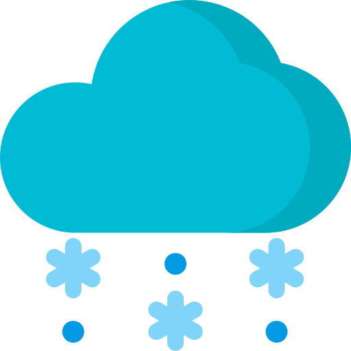 Snowing, christmas, cloud, rain, weather, winter icon