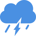 Cloud,Cloudy,Lightning,Rain,Thunder,Weather