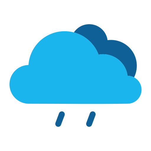 Cloud, drizzle, rain, weather icon
