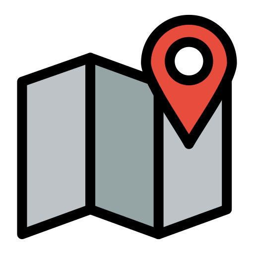 Location, map, mark, pin, sign icon