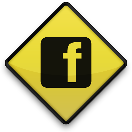 Facebook, logo, sign, square icon