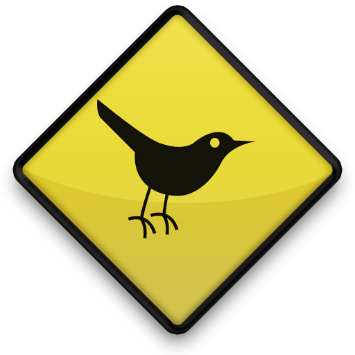 Bird, sign icon