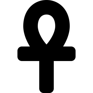 Ankh, sign icon