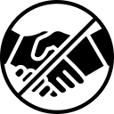 Coronavirus,Hands,No,Prohibited,Shaking,Sign