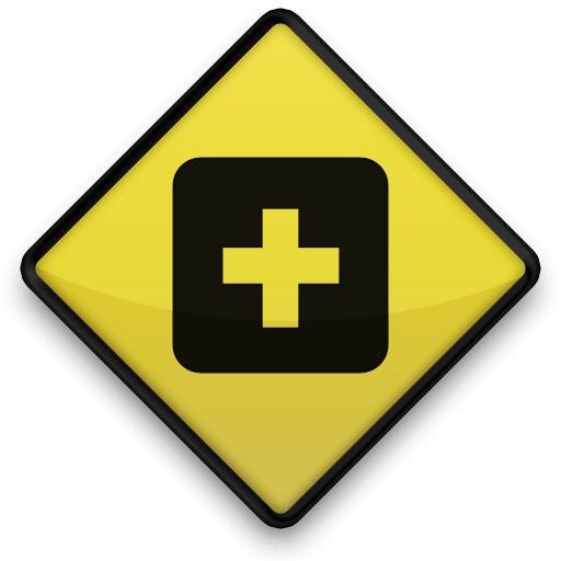 Netvibes, sign, square icon