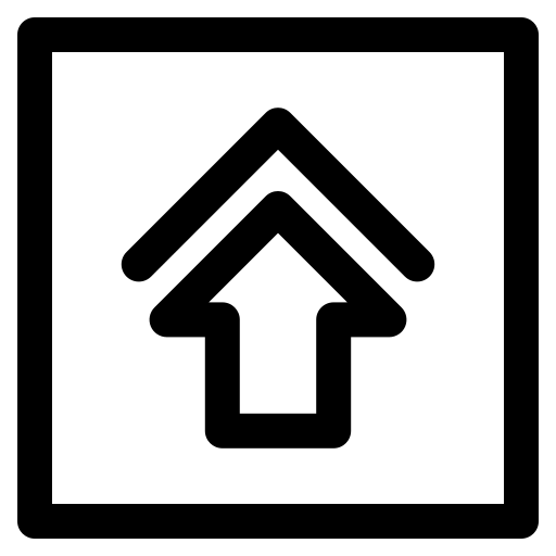 Arrow, back, down, left, right, sign, up icon
