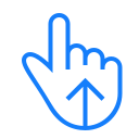 Finger,Swipe,Up ok 
