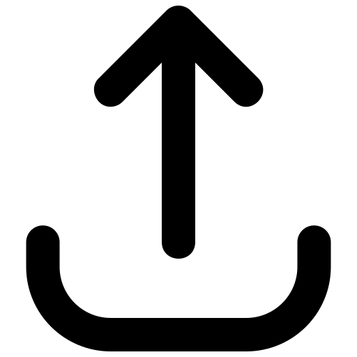 User, interface, upload, arrow, up, ui icon