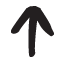 Arrow, up icon