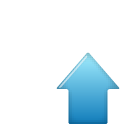 Sub, blue, up icon
