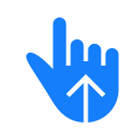 Finger,Swipe,Up ok 