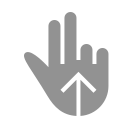 Swipe,Up,Fingers,Two ok 