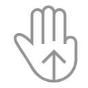 Swipe,Three,Up,Fingers ok 