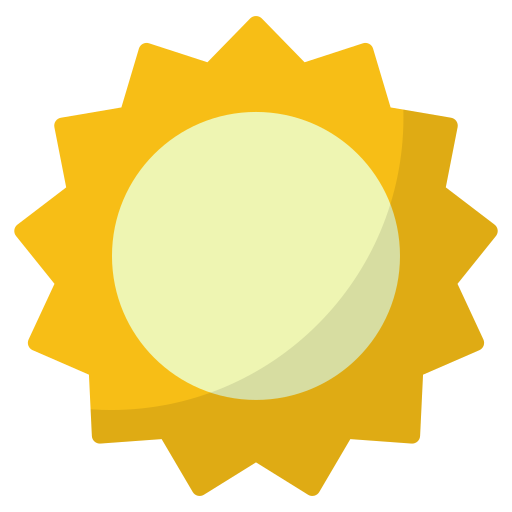 Astronomy, galaxy, science, space, summer, sun icon