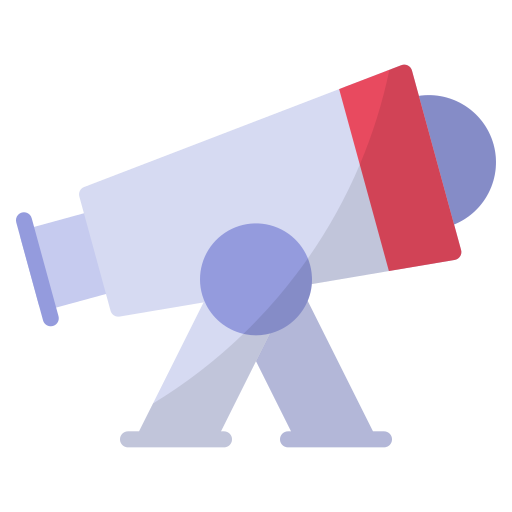 Astronomy, galaxy, laboratory, observatory, science, space, telescope icon