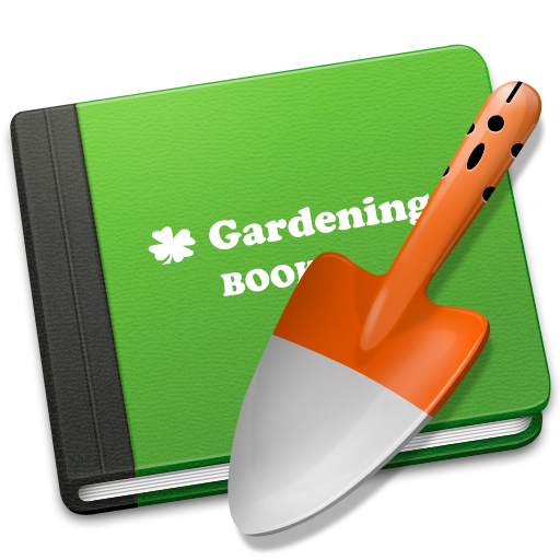 Book, gardening icon