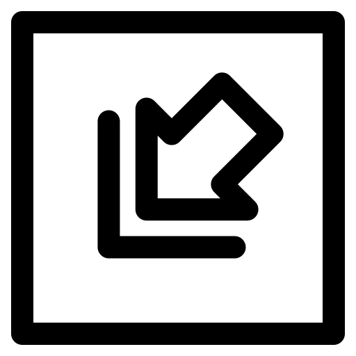 Arrow, back, down, left, right, sign, up icon