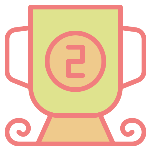 Achievement, award, badge, medal, success, trophy, winner icon