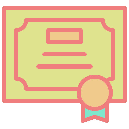 Achievement, award, certificate, medal, success, trophy, winner icon