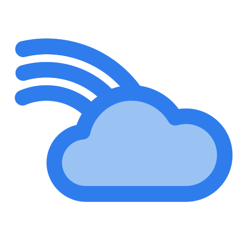 Cloud, day, forecast, rainbow, shine, spring, weather icon