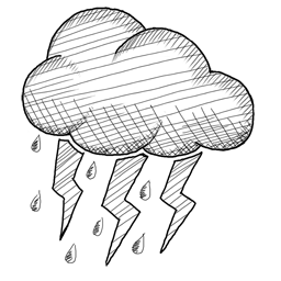 Cloud, weather icon