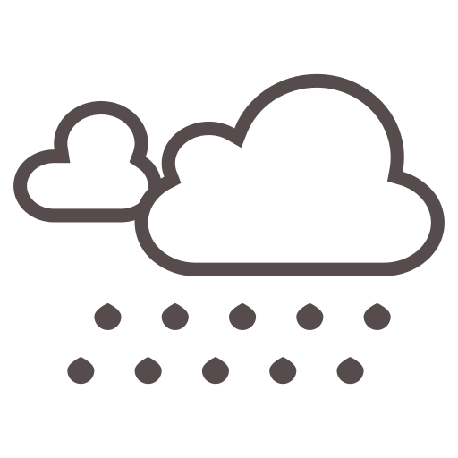 Cloud, foercast, rain, rainy, spring, weather, wet icon