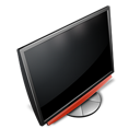 Computer, flatscreen, monitor, tv icon
