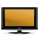 Monitor, screen, tv, television icon