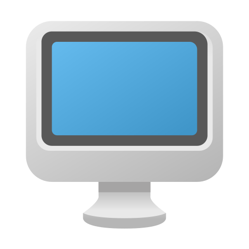 Computer, desktop, monitor, pc, screen, technology, website icon