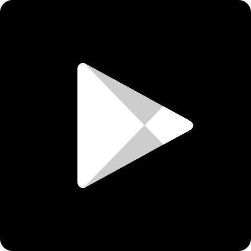Media, play, social, square, store icon