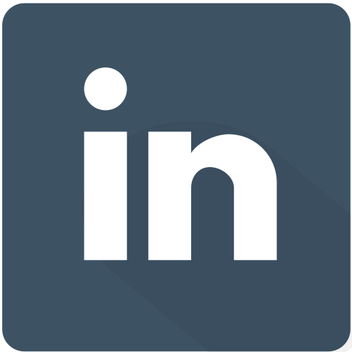 Design, linkedin, material, business, connection, square, website icon