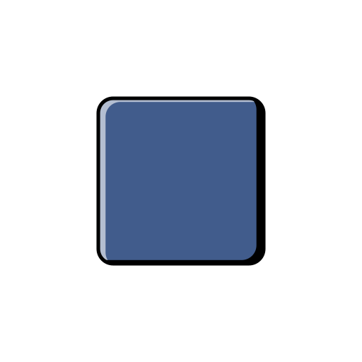 Blue, music, pause, play, square, stop icon