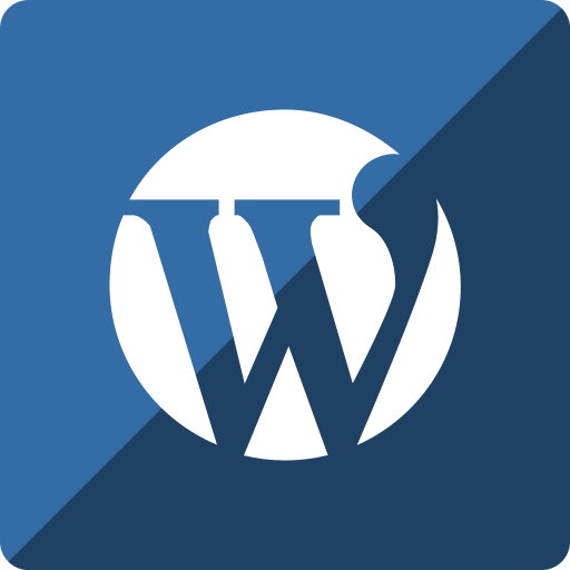 Gloss, media, social, square, wordpress icon