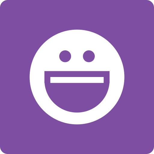 Media, messenger, social, square, yahoo icon